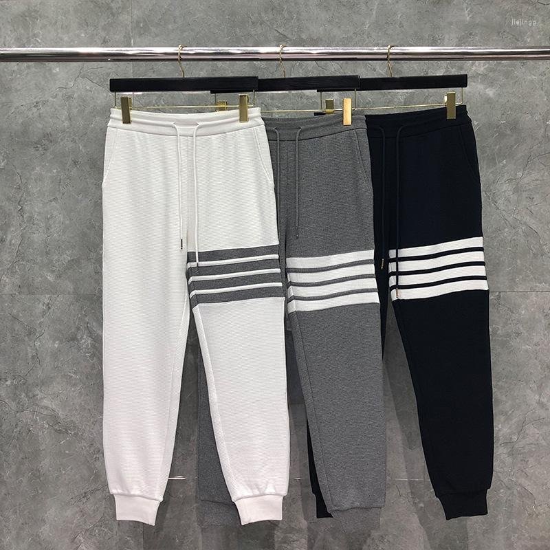 Men' Pants 2023 Man Sweatpants Stripes Men Waffle Cotton Casual Sports Trousers Spring Autumn Mens Jogger Track, Blue
Men' Pants 2023 Man Sweatpants Stripes Men Waffle Cotton Casual Sports Trousers Spring Autumn Mens Jogger Track, Blue