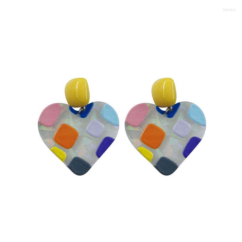 Dangle Earrings Retro Transparent Laser Heart Eound Acrylic Printed Geometric Earringsemperament Fashion Accessories Female
Dangle Earrings Retro Transparent Laser Heart Eound Acrylic Printed Geometric Earringsemperament Fashion Accessories Female