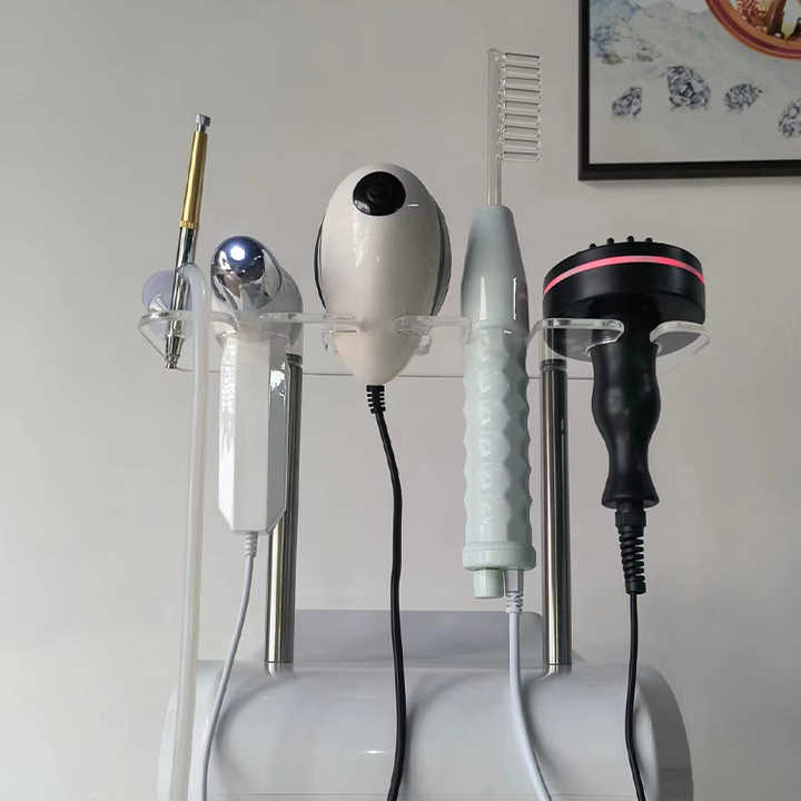 Portable Scalp Analysis Treatment Hair Growth Therapy Machine 5 In 1 Nano Spray High Frequency Vibration Scalp Massage Oxygen Spray