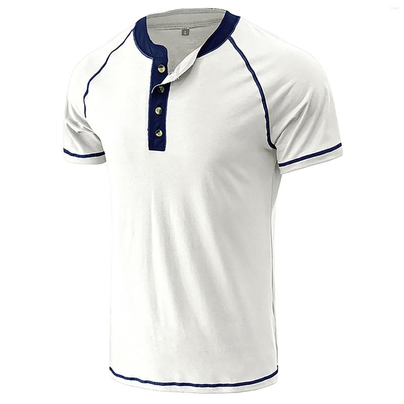 Men's Casual Shirts Men's Spring And Summer Button Crewneck Solid Color Shirt Short Sleeve Top Men S Tee Big T Bulk, Gy2
Men's Casual Shirts Men's Spring And Summer Button Crewneck Solid Color Shirt Short Sleeve Top Men S Tee Big T Bulk, Gy2