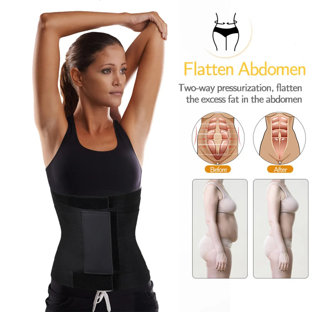 Slimming Belt Breathable Weight Loss Sport Flat Belly Sheath Treblelayer Abdominal Workout Girdle Tighten The Abdomen for Party 231120