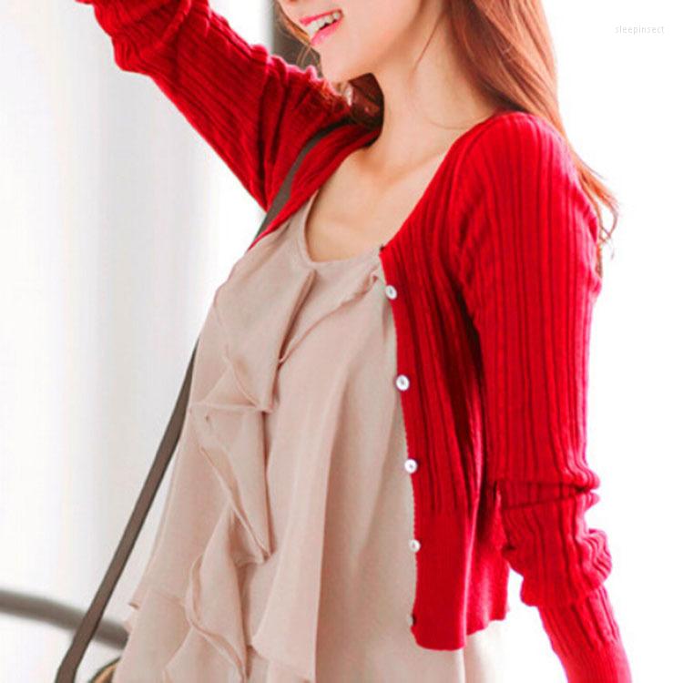 Women's Knits Women's Korean Autumn Sweater Cardigan Women Slim Waist Round Neck Short Paragraph Coat, Brown
Women's Knits Women's Korean Autumn Sweater Cardigan Women Slim Waist Round Neck Short Paragraph Coat, Brown