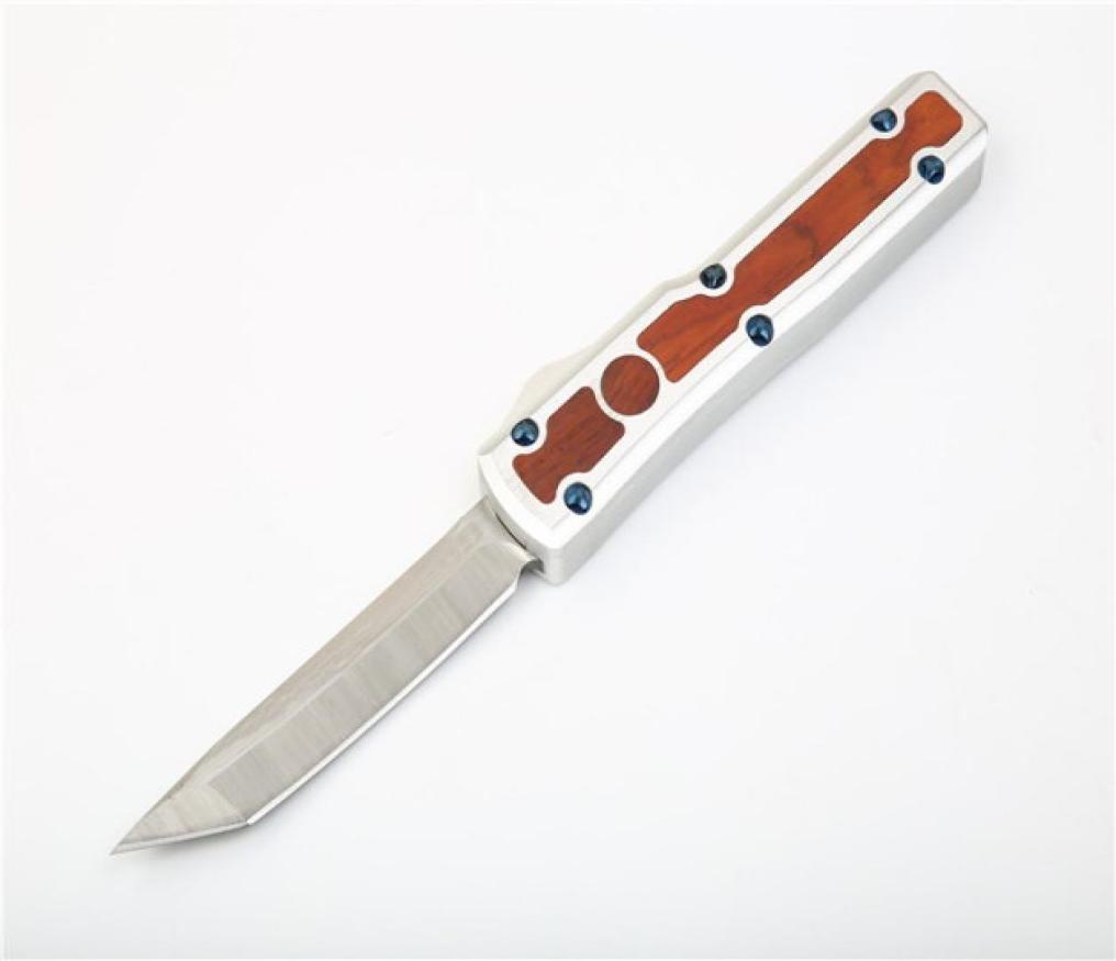 High Qality Large Size Auto Tactical Knife D2 Satin Blade T6061Wood Handle EDC Pocket Knives With Nylon Sheath Xmas Gift6615544
High Qality Large Size Auto Tactical Knife D2 Satin Blade T6061Wood Handle EDC Pocket Knives With Nylon Sheath Xmas Gift6615544