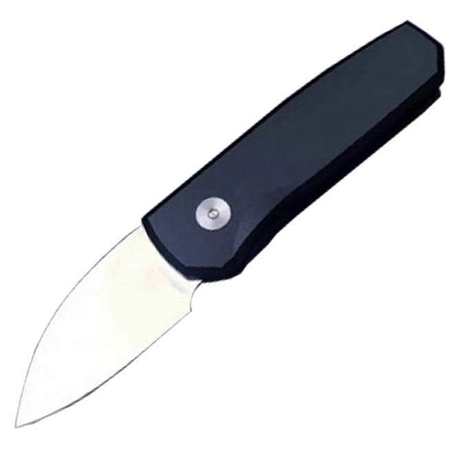 High Quality Runt 5 Tactical Knife S35vn Satin Blade Aviation Aluminum Handle Outdoor Camping Hiking EDC Pocket Knives with Retail Box