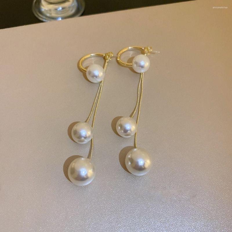 Dangle Earrings 1 Pair Geometric For Women Tassel Pearl Back Hanging Cool Zircon Ear Jewelry Temperament Girl Gifts
Dangle Earrings 1 Pair Geometric For Women Tassel Pearl Back Hanging Cool Zircon Ear Jewelry Temperament Girl Gifts