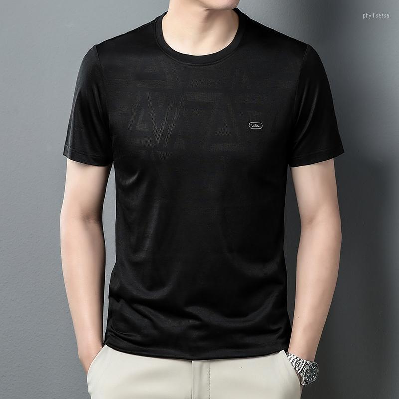Men's T Shirts Men Cosy Daily T-Shirts Green Black Round Collar Short Sleeve Quick-Dry Fabric Tops Male Spring Summer Basic Clothes 2023
Men's T Shirts Men Cosy Daily T-Shirts Green Black Round Collar Short Sleeve Quick-Dry Fabric Tops Male Spring Summer Basic Clothes 2023