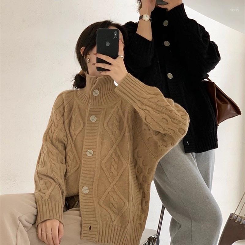 Women's Knits Sweater Cardigan For Women 2023 Spring Autumn Korean Style Single Breasted Jacket Female Casual Stand-up Collar Knitted Tops, Beige
Women's Knits Sweater Cardigan For Women 2023 Spring Autumn Korean Style Single Breasted Jacket Female Casual Stand-up Collar Knitted Tops, Beige