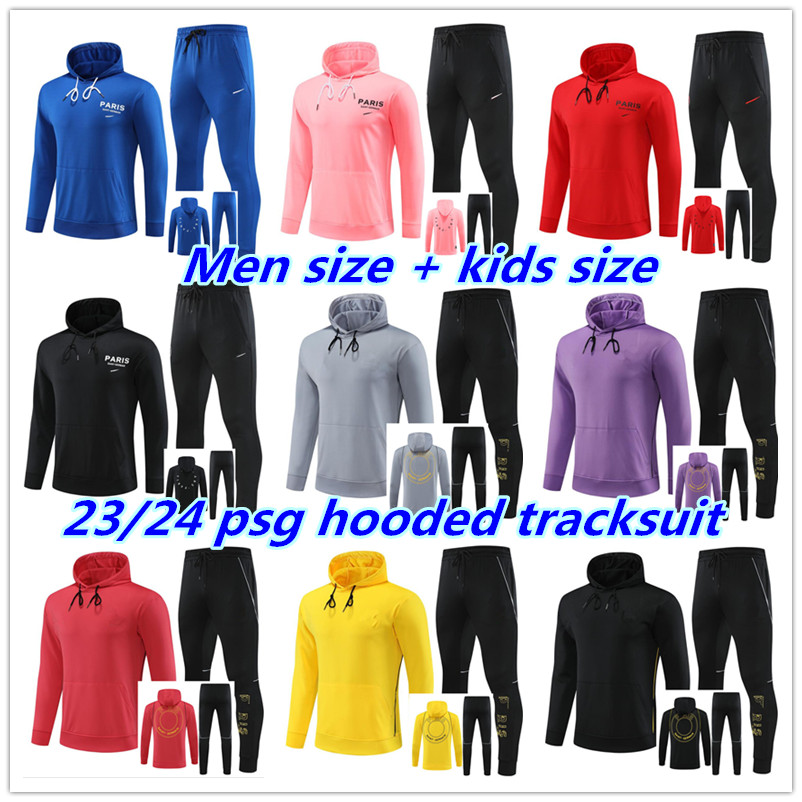 23 24 Paris hooded adult tracksuits training suit psgs chandal 2023 2024 mbappe kit survetement foot jacket Soccer football men and kids hoodie tracksuit
23 24 Paris hooded adult tracksuits training suit psgs chandal 2023 2024 mbappe kit survetement foot jacket Soccer football men and kids hoodie tracksuit