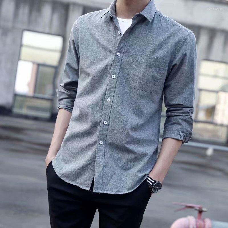 Men's Casual Shirts 2023 Spring Men Cotton Comfortable Long Sleeve Shirt Slim Fit Fashion Blouse Male Clothing, White
Men's Casual Shirts 2023 Spring Men Cotton Comfortable Long Sleeve Shirt Slim Fit Fashion Blouse Male Clothing, White