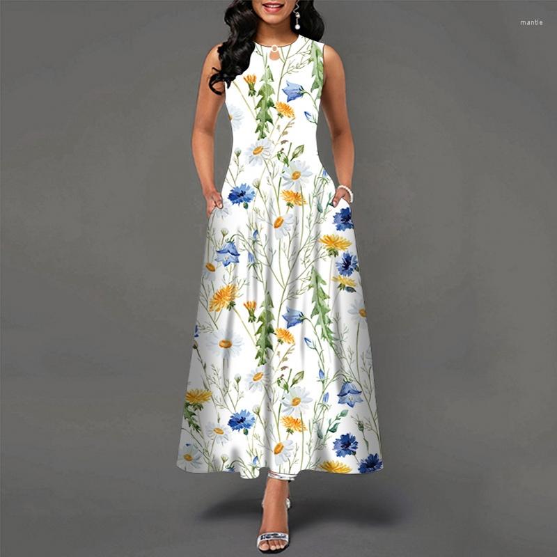 Casual Dresses Sleeveless Long Dress Women's V-Neck Printed Swing Bohemian Retro Boho A-LINE, Wx-32
Casual Dresses Sleeveless Long Dress Women's V-Neck Printed Swing Bohemian Retro Boho A-LINE, Wx-32