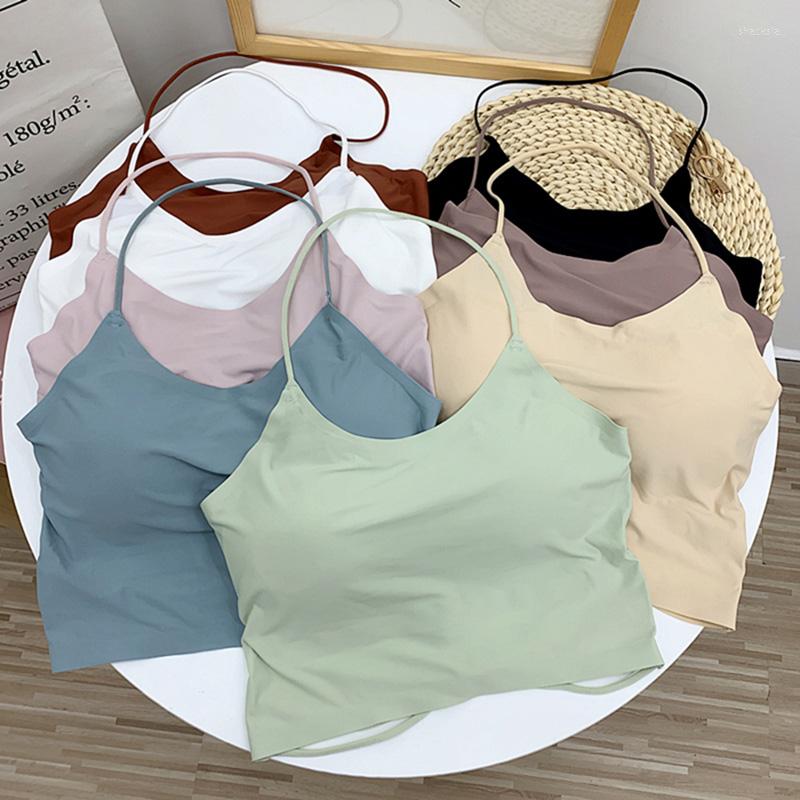 Women's Tanks HELIAR Women Ice Silk Halter Crop Tops Underwear Sexy Tank Female Basic Camis Tube Top Lingerie Y2K Summer, Black
Women's Tanks HELIAR Women Ice Silk Halter Crop Tops Underwear Sexy Tank Female Basic Camis Tube Top Lingerie Y2K Summer, Black