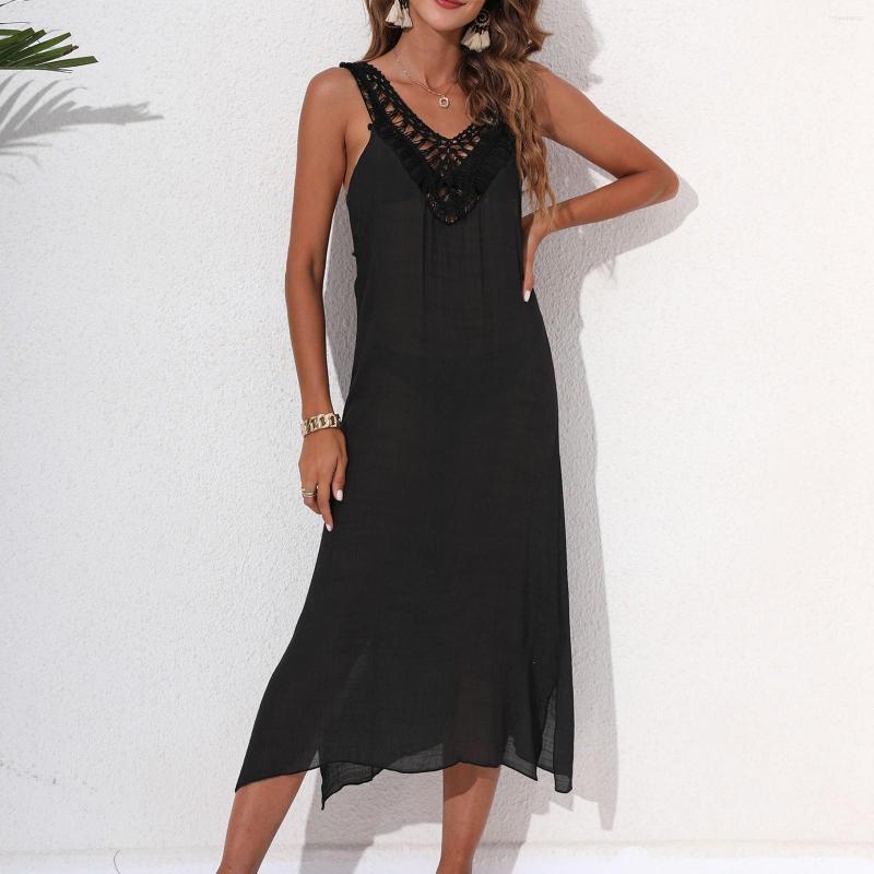 Women' Swimwear Women' Holiday Beach Dress Hand Hook Patchwork Vest Skirt Sexy Open Back Blouse, White
Women' Swimwear Women' Holiday Beach Dress Hand Hook Patchwork Vest Skirt Sexy Open Back Blouse, White