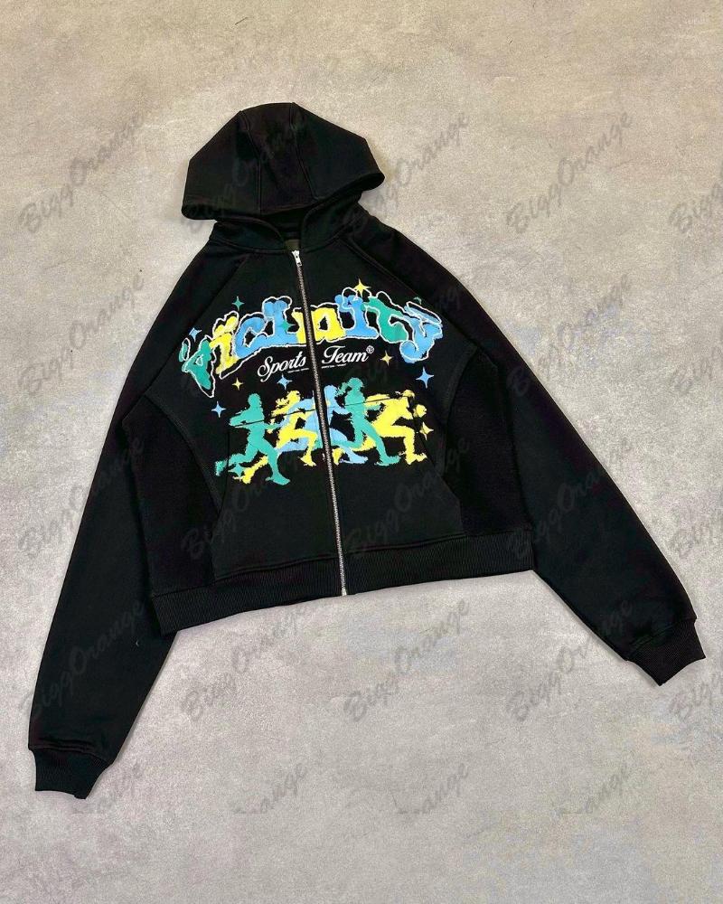 Men's Hoodies Hip Hop Street Letter Print Sweatshirt Men's Retro Loose Sports Team Zip Up Hoodie Harajuku Casual Gothic Y2K Streetwear
Men's Hoodies Hip Hop Street Letter Print Sweatshirt Men's Retro Loose Sports Team Zip Up Hoodie Harajuku Casual Gothic Y2K Streetwear