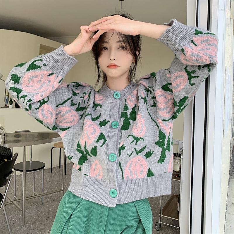 Women' Knits 2023 Winter Fall Women Knitted Floral Grey Black Sweater Woman Vintage Clothes Korean Style Autumn Knitting Sweaters
Women' Knits 2023 Winter Fall Women Knitted Floral Grey Black Sweater Woman Vintage Clothes Korean Style Autumn Knitting Sweaters