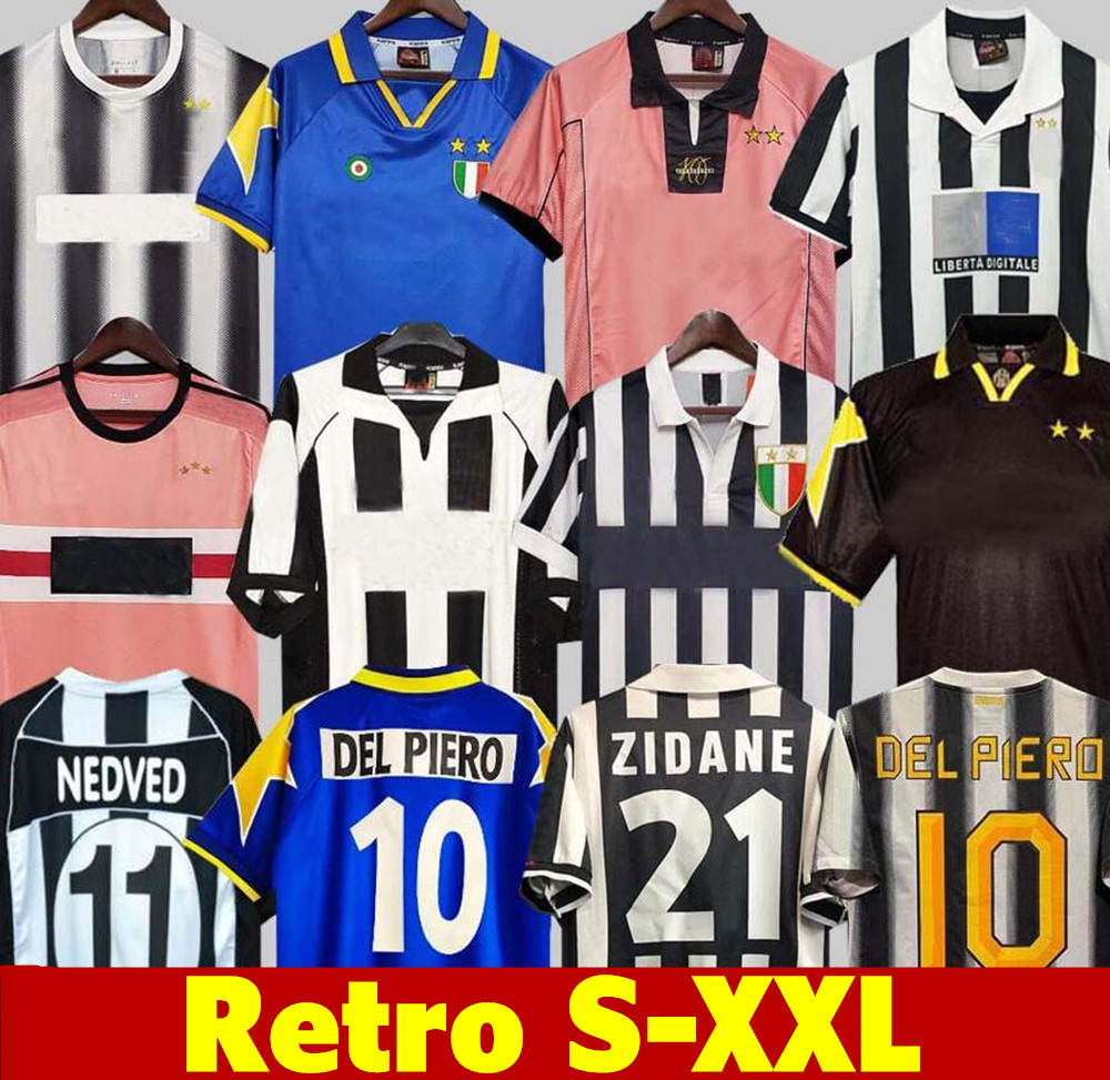 

VIALLI Retro DEL PIERO Conte soccer jerseys PIRLO Buffon INZAGHI 84 85 92 95 96 97 98 99 02 03 04 05 94 95 ZIDANE JuVenTus maillot DAVIDS POGBA Conte shirt 11 12 15 16 17 18 00, ⑧