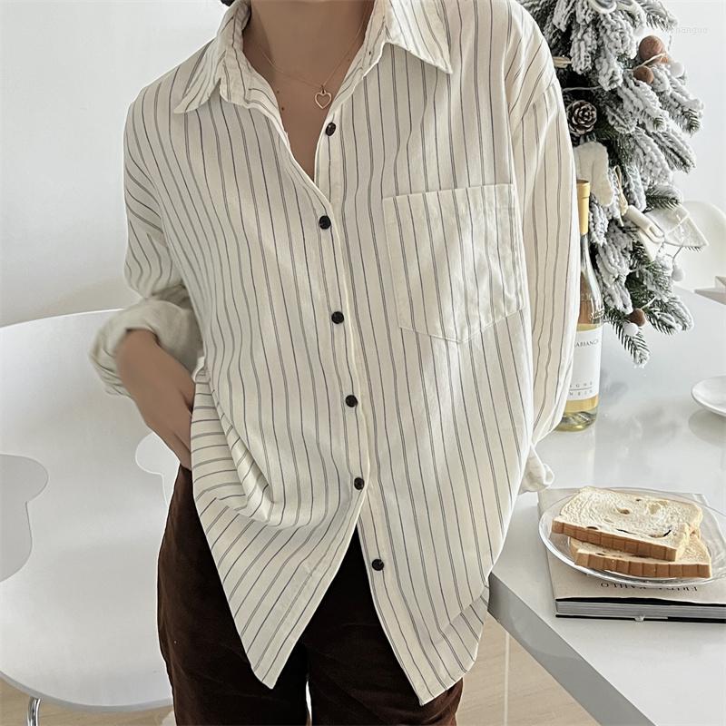 Women's Blouses JMPRS Vintage Corduroy Shirt Women Loose Striped Korean Long Sleeve Female Tops Chic Designed Fall Button Up Ladies Casual, Picture
Women's Blouses JMPRS Vintage Corduroy Shirt Women Loose Striped Korean Long Sleeve Female Tops Chic Designed Fall Button Up Ladies Casual, Picture