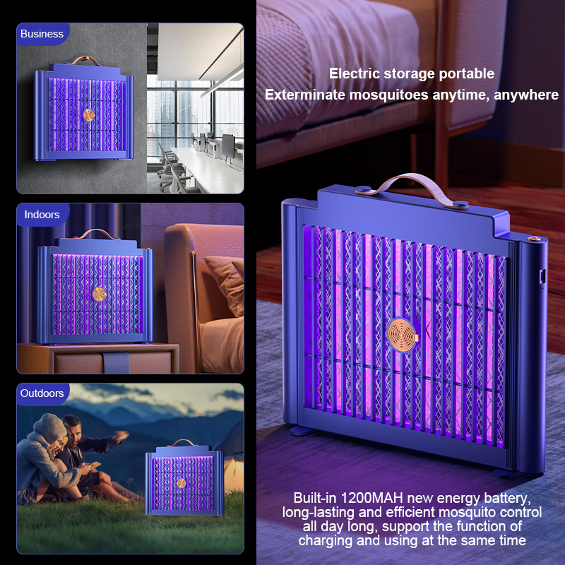 Electric Mosquito Killer Lamp Outdoor Mosquito Fly Bug Zapper Commercial Store Aluminum Insect Killer Mosquito Swatter