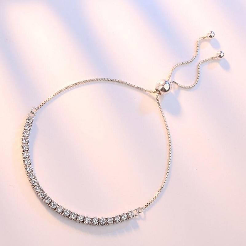 Link Bracelets Chain Kpop Women's Tennis Bracelet Luxury Clear Zircon For Women Wholesale Adjustable Jewelry DZH009Link
Link Bracelets Chain Kpop Women's Tennis Bracelet Luxury Clear Zircon For Women Wholesale Adjustable Jewelry DZH009Link