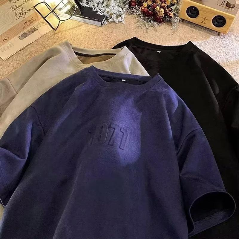 Men's T Shirts High Quality Oversized Men T-Shirt Casual Daily Fashion Loose Short Sleeve Streetwear Couple Suede Vintage Harajuku TShirts, Black
Men's T Shirts High Quality Oversized Men T-Shirt Casual Daily Fashion Loose Short Sleeve Streetwear Couple Suede Vintage Harajuku TShirts, Black