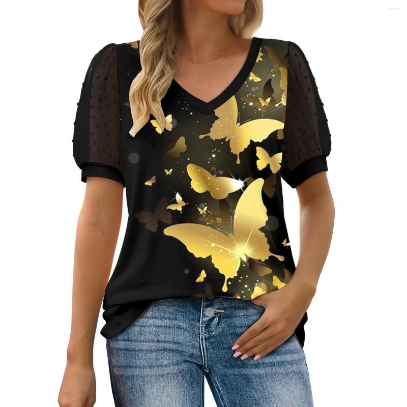 Women' Blouses Womens Butterfly Printed Shirt Summer Boho V Neck Chiffon Short Sleeve Camisas Polka Dot Mesh Blusas Mujer Elegantes Y, Pink
Women' Blouses Womens Butterfly Printed Shirt Summer Boho V Neck Chiffon Short Sleeve Camisas Polka Dot Mesh Blusas Mujer Elegantes Y, Pink
