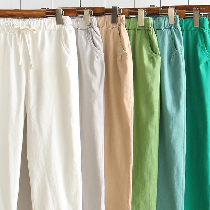 Women's Pants Spring Cotton Linen Trousers Women's Korean Version Loose Casual Capris Small Leg Haren Women LuckBN, Black
Women's Pants Spring Cotton Linen Trousers Women's Korean Version Loose Casual Capris Small Leg Haren Women LuckBN, Black