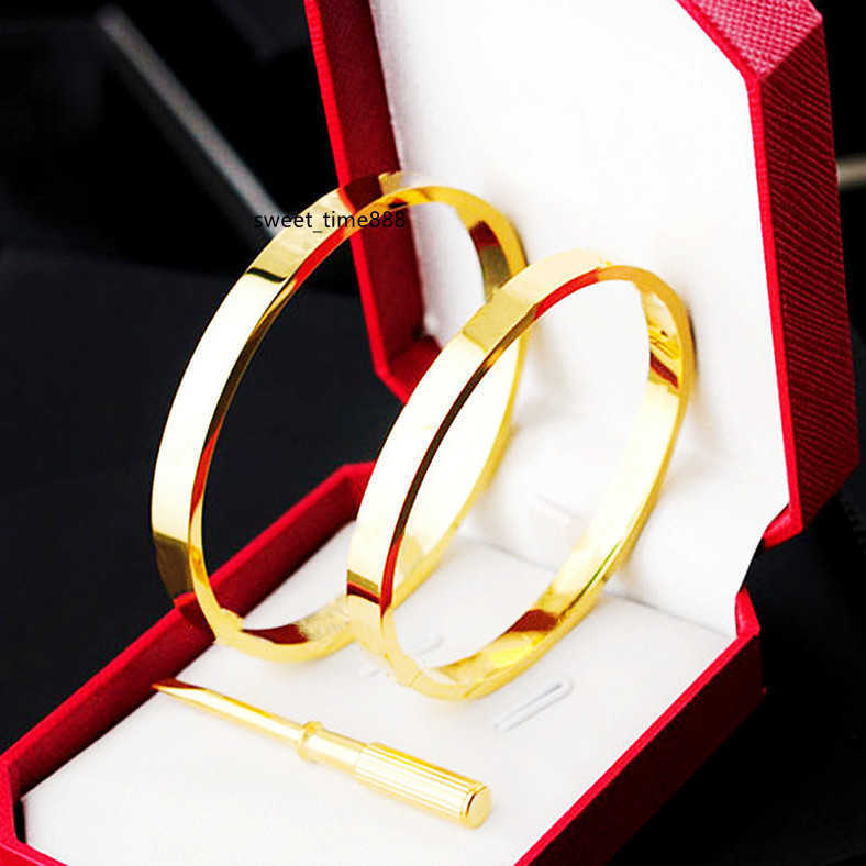 Designer Jewelry 316L Titanium Classic Bangles Gold Bracelets For Lover Fashion Wristband Wedding Bangle Silver Rose Thanksgiving Day Lovers Bracelet Design Gift
Designer Jewelry 316L Titanium Classic Bangles Gold Bracelets For Lover Fashion Wristband Wedding Bangle Silver Rose Thanksgiving Day Lovers Bracelet Design Gift