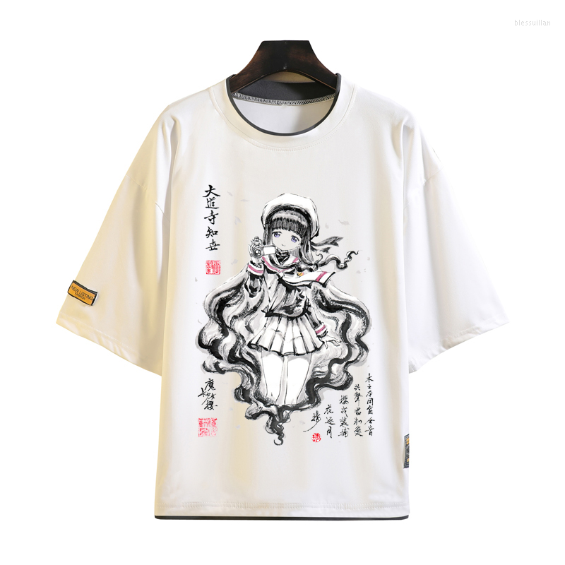 Men's T Shirts Anime Cardcaptor Sakura T-Shirt Cartoon Short Sleeves Top Tee Cosplay Shirt Ink Painting Unisex
Men's T Shirts Anime Cardcaptor Sakura T-Shirt Cartoon Short Sleeves Top Tee Cosplay Shirt Ink Painting Unisex