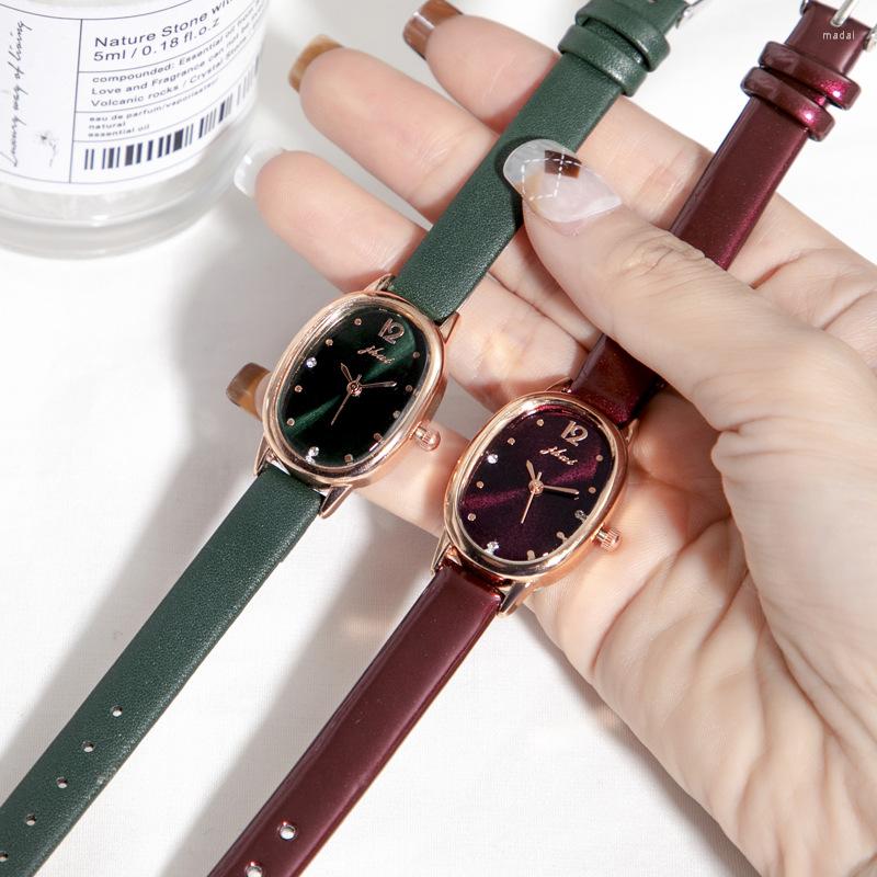 Wristwatches Elegant Oval Watch For Women Simple Luxury Ladies Wristwatch Rhinestone Female Watches Quartz Leather Clock Gift Montre Femme, Pink
Wristwatches Elegant Oval Watch For Women Simple Luxury Ladies Wristwatch Rhinestone Female Watches Quartz Leather Clock Gift Montre Femme, Pink