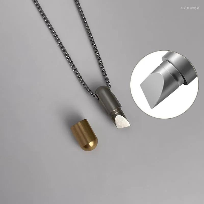 Pendant Necklaces Fashion Multifunctional Titanium Steel Necklace For Lovers Hidden Tools Men And Women Jewelry Accessori
Pendant Necklaces Fashion Multifunctional Titanium Steel Necklace For Lovers Hidden Tools Men And Women Jewelry Accessori