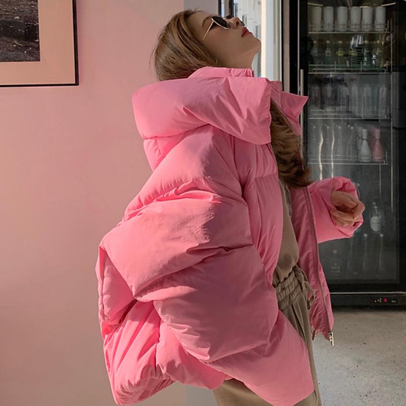 Leather Womens Pink Colors Bread Down Jackets Simplicity Baggy Thickening Coat Warm Female Puffer Cotton Padded Jacket Outwear Winter
Leather Womens Pink Colors Bread Down Jackets Simplicity Baggy Thickening Coat Warm Female Puffer Cotton Padded Jacket Outwear Winter