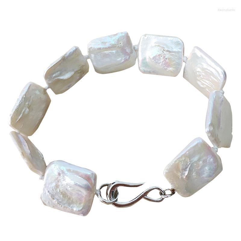 Strand NATURE FRESHWATER Baroque PEARL BRACELET-good Quality-rectangle BRACELET
Strand NATURE FRESHWATER Baroque PEARL BRACELET-good Quality-rectangle BRACELET