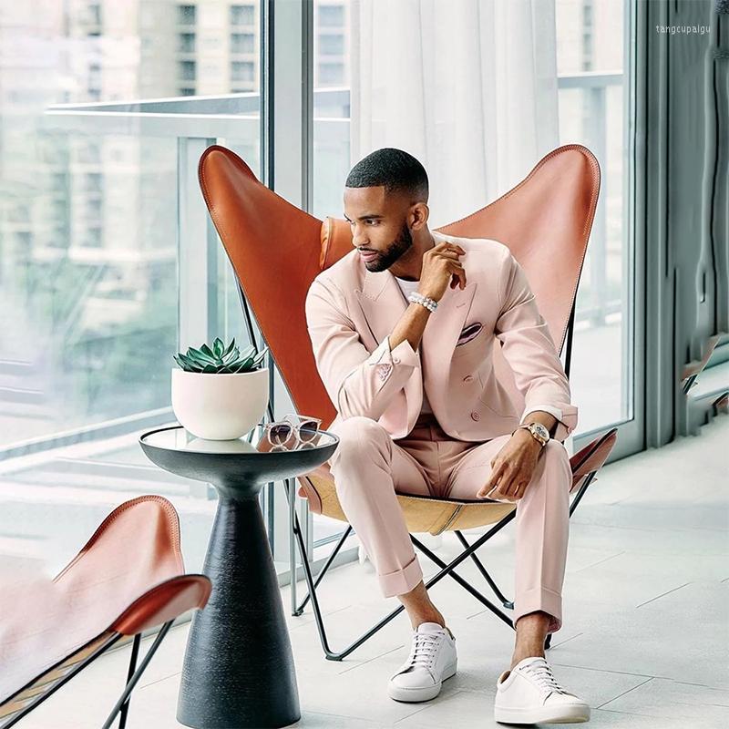 Men's Suits 2023 Pink Leisure Business Wedding Men Line Two Button Summer Spring Mens Suit 2 Pieces(Jacket Pant) Traje Hombre, Blue
Men's Suits 2023 Pink Leisure Business Wedding Men Line Two Button Summer Spring Mens Suit 2 Pieces(Jacket Pant) Traje Hombre, Blue