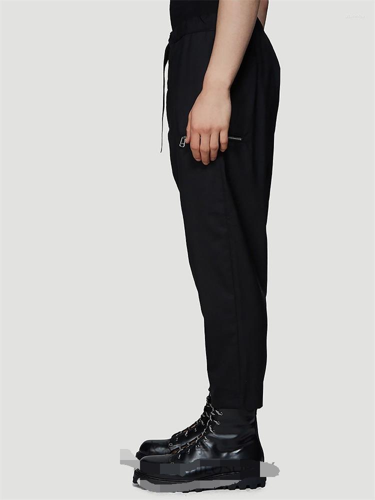 Men' Pants Men' Menswear Large Size Black Loose Fashion Simple Casual Zipper Decorative Button Drape Pleated Slim Trousers
Men' Pants Men' Menswear Large Size Black Loose Fashion Simple Casual Zipper Decorative Button Drape Pleated Slim Trousers
