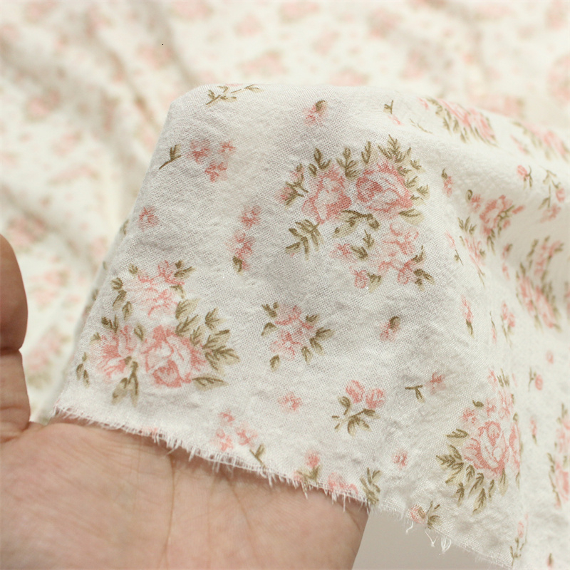 Fabric 140x50cm Thin Cotton Blended Fabric Making Soft and Breathable Small Floral Childrens Clothing Cloth 230419
Fabric 140x50cm Thin Cotton Blended Fabric Making Soft and Breathable Small Floral Childrens Clothing Cloth 230419