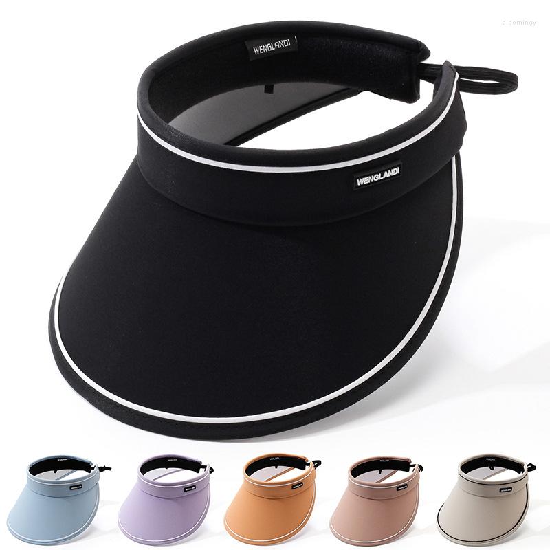 Wide Brim Hats Summer Open-top Sunscreen Visor For Women Korean Version Fashion Widening Beach Sunshade Hat Female Outdoor Cycling Sun, Pink
Wide Brim Hats Summer Open-top Sunscreen Visor For Women Korean Version Fashion Widening Beach Sunshade Hat Female Outdoor Cycling Sun, Pink