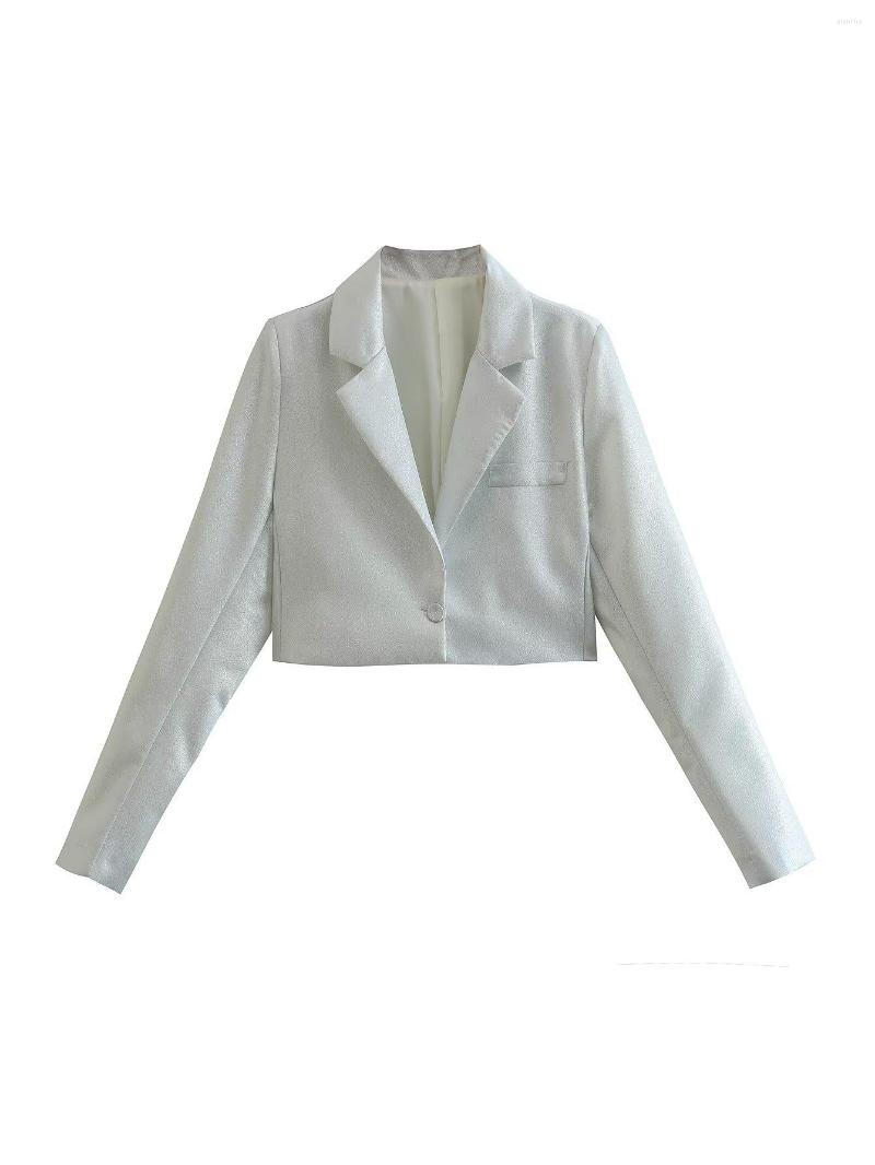 Women' Suits 2023 12 Autumn Winter Women Female Sexy Polyester Blazer Brand Blouse Outwear Suit, Silver
Women' Suits 2023 12 Autumn Winter Women Female Sexy Polyester Blazer Brand Blouse Outwear Suit, Silver
