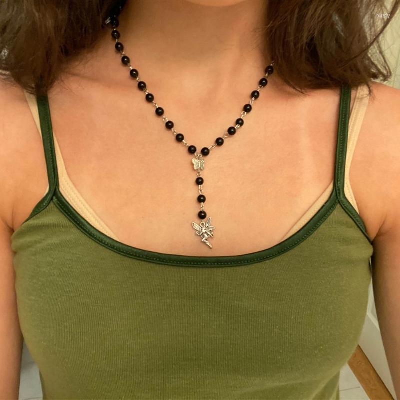 Pendant Necklaces Y2K Fairy Necklace Women Fashion Egirl Emo Punk Grunge Clavicle Chain Valentines Day Gifts
Pendant Necklaces Y2K Fairy Necklace Women Fashion Egirl Emo Punk Grunge Clavicle Chain Valentines Day Gifts