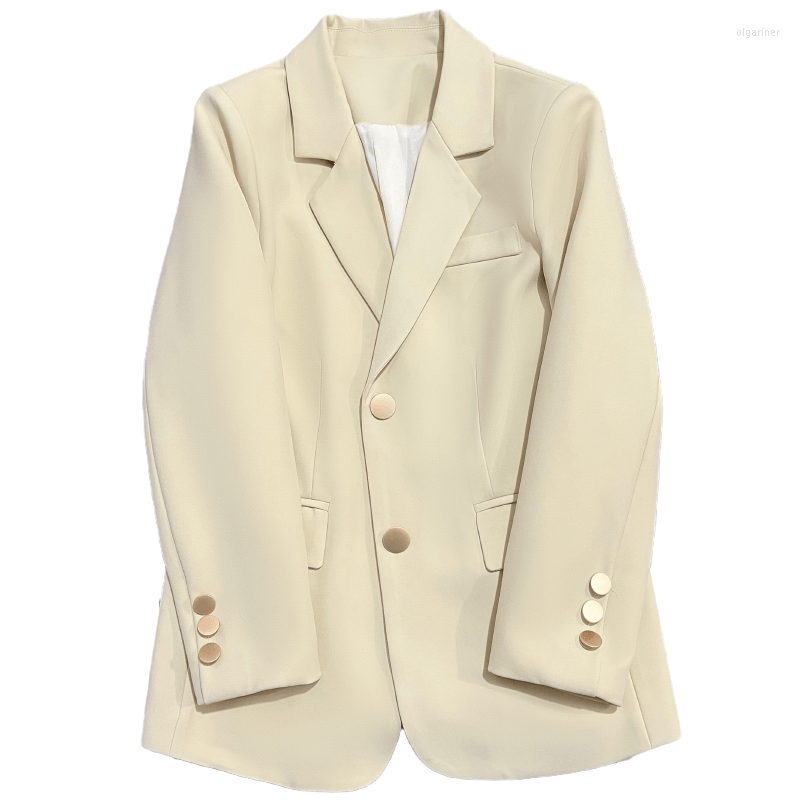 Women' Suits Spring Autumn Slim Fashion Temperament High-end Sense Suit Top Office Lady Wear Blazer Women Jacket Coat, Beige
Women' Suits Spring Autumn Slim Fashion Temperament High-end Sense Suit Top Office Lady Wear Blazer Women Jacket Coat, Beige