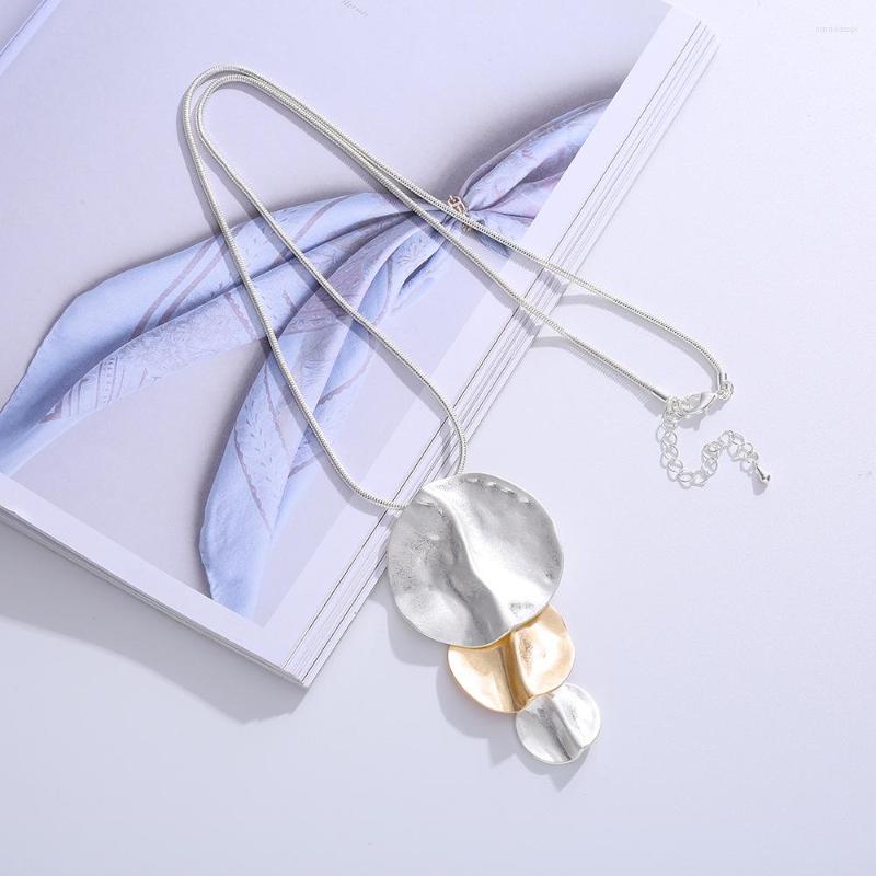 Pendant Necklaces Punk Round Jewelry Long Necklace For Women Chokers Jewellery Suspension Korean Fashion Trending Product
Pendant Necklaces Punk Round Jewelry Long Necklace For Women Chokers Jewellery Suspension Korean Fashion Trending Product