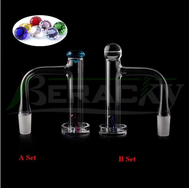 Beracky Two Styles Smoking Full Weld Control Tower Quartz Banger Beveled Edge Nails With 20mmD Diamond Cap Ruby Sapphire Pillar For Glass Water Bong Dab Rigs Pipe
Beracky Two Styles Smoking Full Weld Control Tower Quartz Banger Beveled Edge Nails With 20mmD Diamond Cap Ruby Sapphire Pillar For Glass Water Bong Dab Rigs Pipe