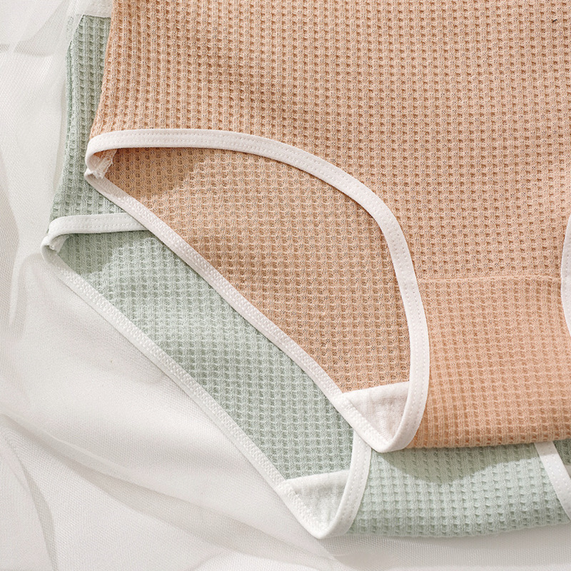 Women's Panties Giczi 10PCS/Set Women's Panties Cotton Striped Simple Underwear Cozy Lingerie Girls Soft Breathable Briefs Sports Underpants