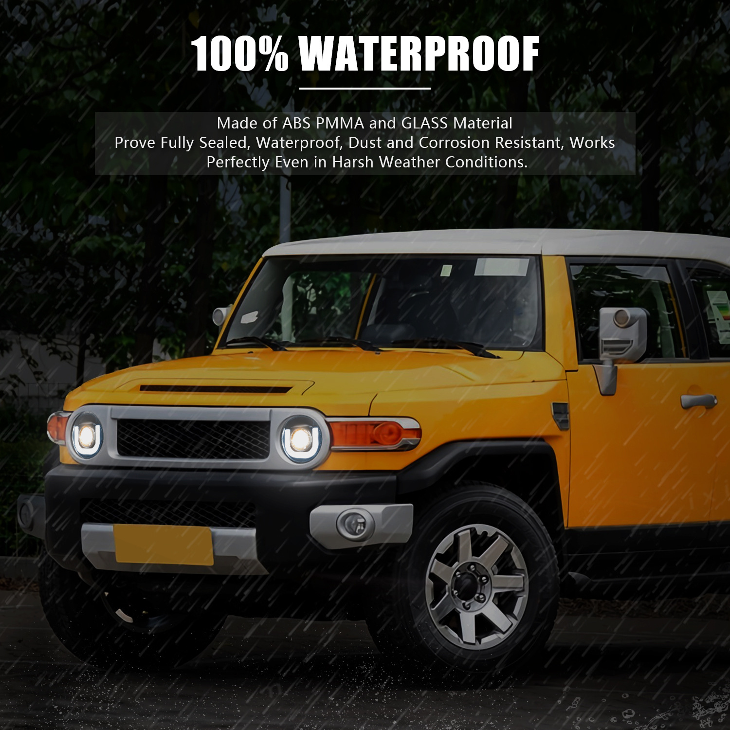 LED Headlights For Toyota CRUISER FJ 20 07-20 20 DRL Front Lamp Headlight Assembly Signal Turn High low Beam Car Lamps