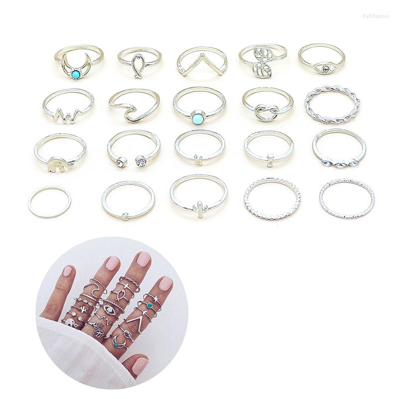 Necklace Earrings Set 20pcs / Silver Colour Elephant Leaves Wave Moon Crystal Geometric Joint Ring Women Wedding Party Jewelry Accessories, Picture shown
Necklace Earrings Set 20pcs / Silver Colour Elephant Leaves Wave Moon Crystal Geometric Joint Ring Women Wedding Party Jewelry Accessories, Picture shown