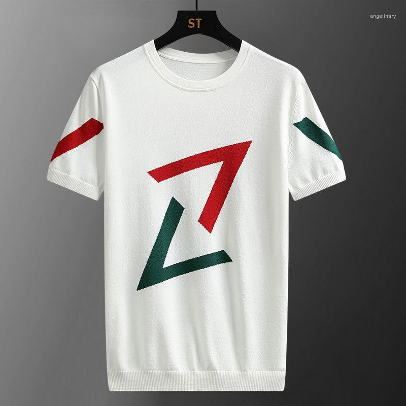 Men's T Shirts Summer Tee Shirt Homme Personalized Contrasting Pattern Slim Fit Elastic Ice Silk Short Sleeve T-shirt Round Neck MenTshirt, Black
Men's T Shirts Summer Tee Shirt Homme Personalized Contrasting Pattern Slim Fit Elastic Ice Silk Short Sleeve T-shirt Round Neck MenTshirt, Black