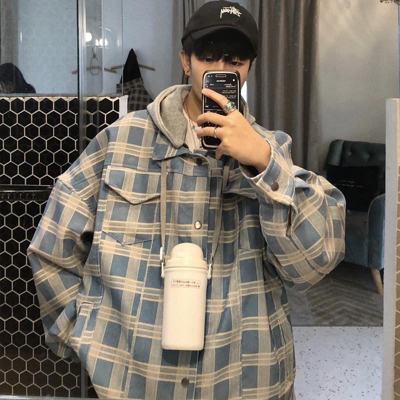 Men's Jackets Style Korean Version Of The Trend Retro Plaid Jacket Male Loose Harajuku Wild Autumn 2023, Hs902-blue
Men's Jackets Style Korean Version Of The Trend Retro Plaid Jacket Male Loose Harajuku Wild Autumn 2023, Hs902-blue