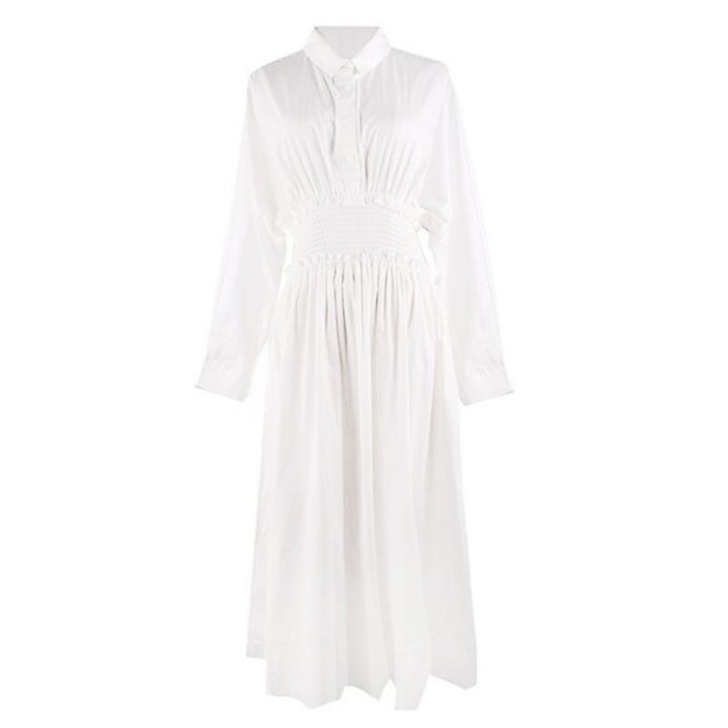 Casual Dresses PERHAPS U White Solid Turn Down Collar Shirt Dress Button Long Sleeve Full Midi Autumn D0610, Picture shown
Casual Dresses PERHAPS U White Solid Turn Down Collar Shirt Dress Button Long Sleeve Full Midi Autumn D0610, Picture shown