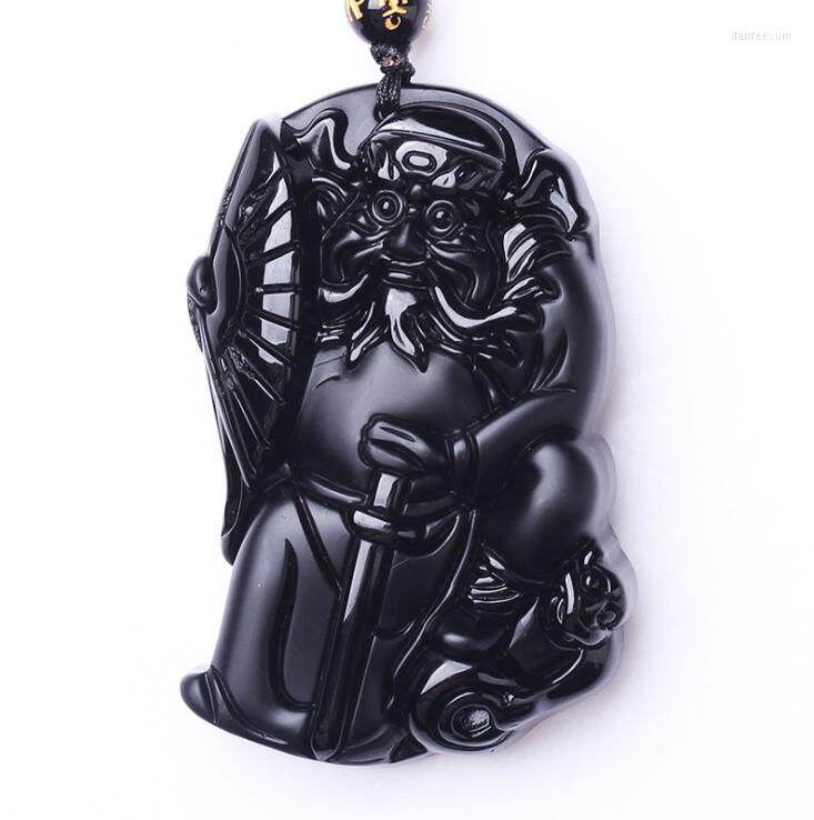 Pendant Necklaces Natural Obsidian Tianshi Treasure Sword Zhong Kui Bixiezhaocai Transshipment Necklace For Women And Men
Pendant Necklaces Natural Obsidian Tianshi Treasure Sword Zhong Kui Bixiezhaocai Transshipment Necklace For Women And Men