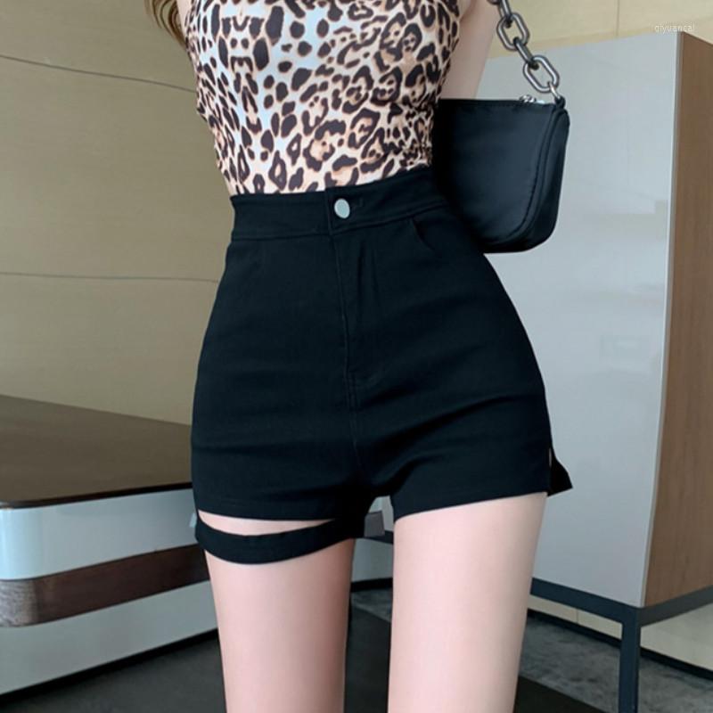Women's Shorts Women Summer Fashion Solid Color Cutout High Waist Lady Versatile Piece
Women's Shorts Women Summer Fashion Solid Color Cutout High Waist Lady Versatile Piece