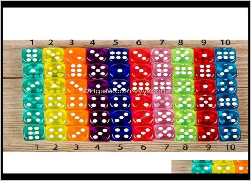 

Set 10 Colors High Quality 6 Sided Gambing For Board Club Party Family Games Dungeons And Dragon Dice Vrb9N Tzm2X2147901