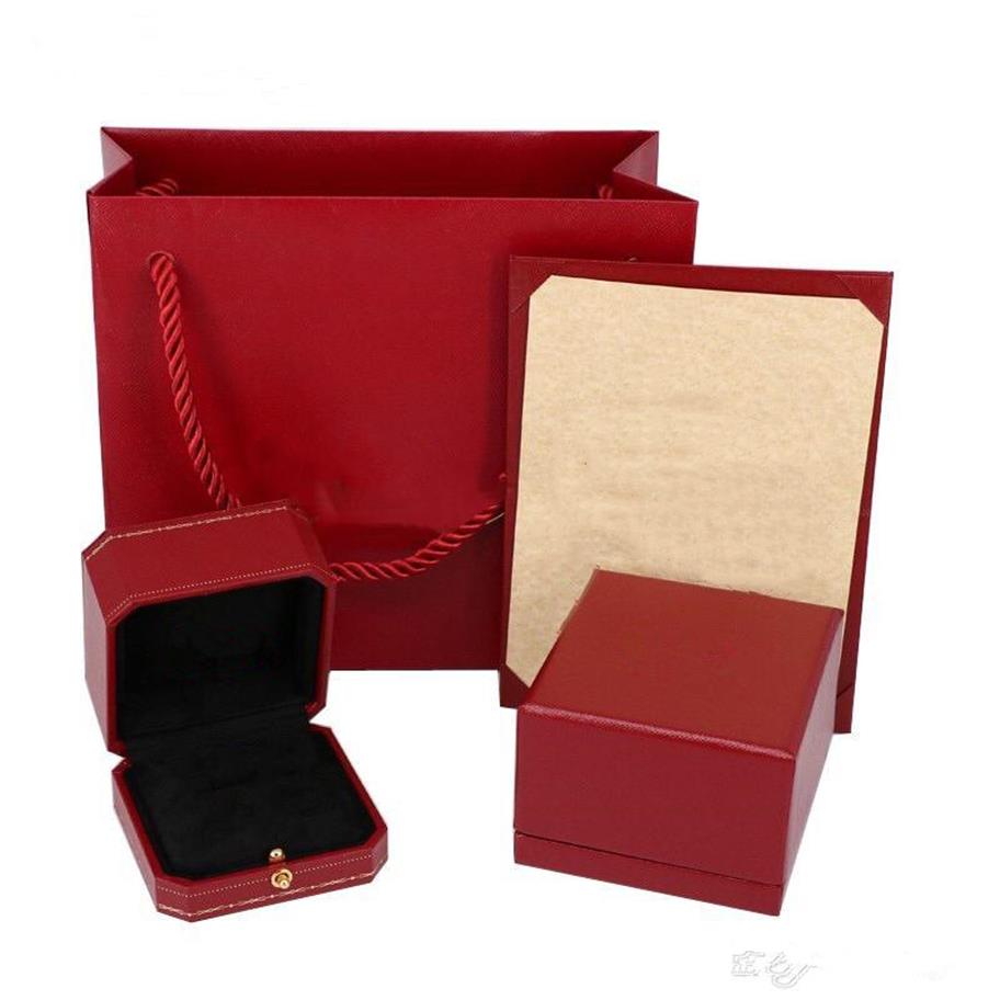Jewelry Original Box Red Shopping Bags bracelets Boxes Velvet bag screw screwdriver Bangles Boxes high-gra dedesigner packaging264F
Jewelry Original Box Red Shopping Bags bracelets Boxes Velvet bag screw screwdriver Bangles Boxes high-gra dedesigner packaging264F